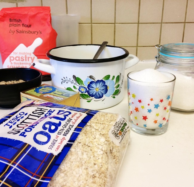 oat flakes cake ingredients